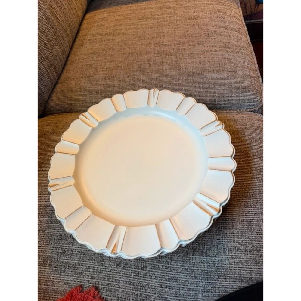 Pier 1 set of 6 Charger  plates